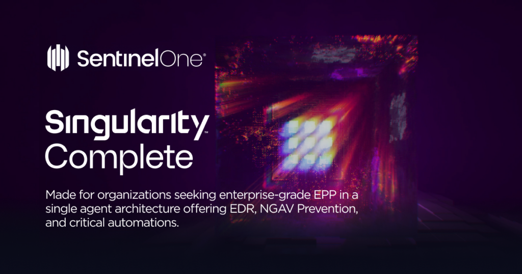 Sentinelone Singularity Complete Endpoint Cloud En