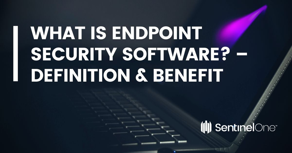 What Is Endpoint Security Software Definition Benefit Sentinelone