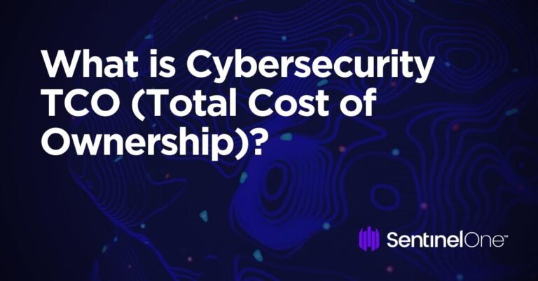 What Is Cybersecurity Tco Total Cost Of Ownership Sentinelone