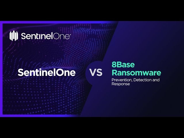 SentinelOne Demo: SentinelOne VS 8Base Ransomware - Detection And ...