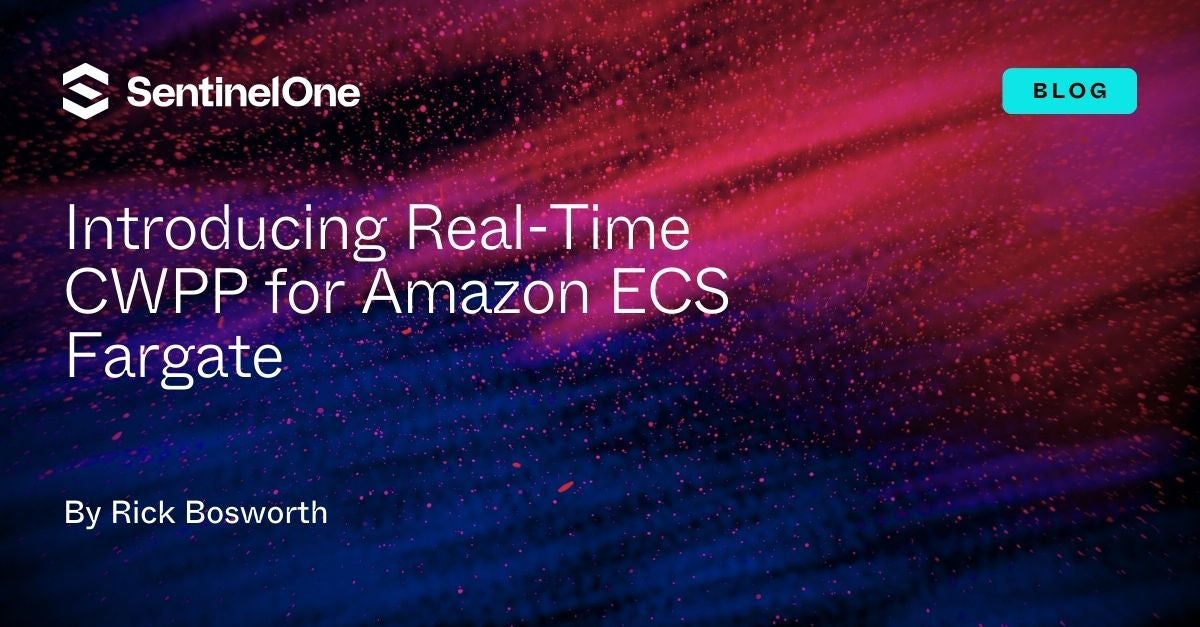 Introducing Real-Time CWPP for Amazon ECS Fargate