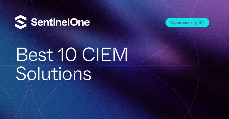 CIEM Solutions - Featured Image | SentinelOne