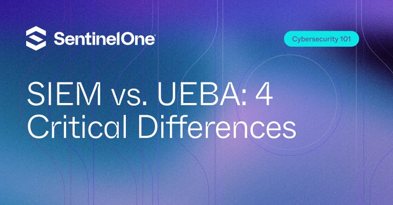 SIEM vs UEBA - Featured Image | SentinelOne