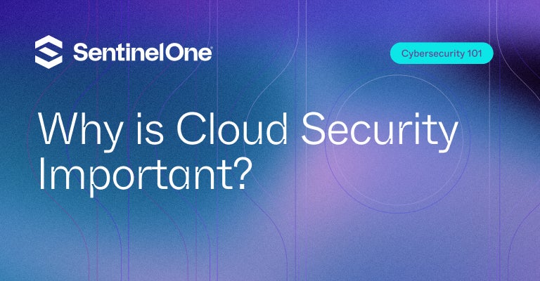 Why is Cloud Security Important - Featured Image | SentinelOne