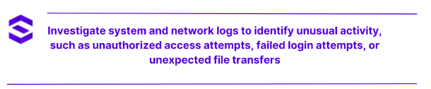 cybersecurity forensics - Investigate system and network logs | SentinelOne