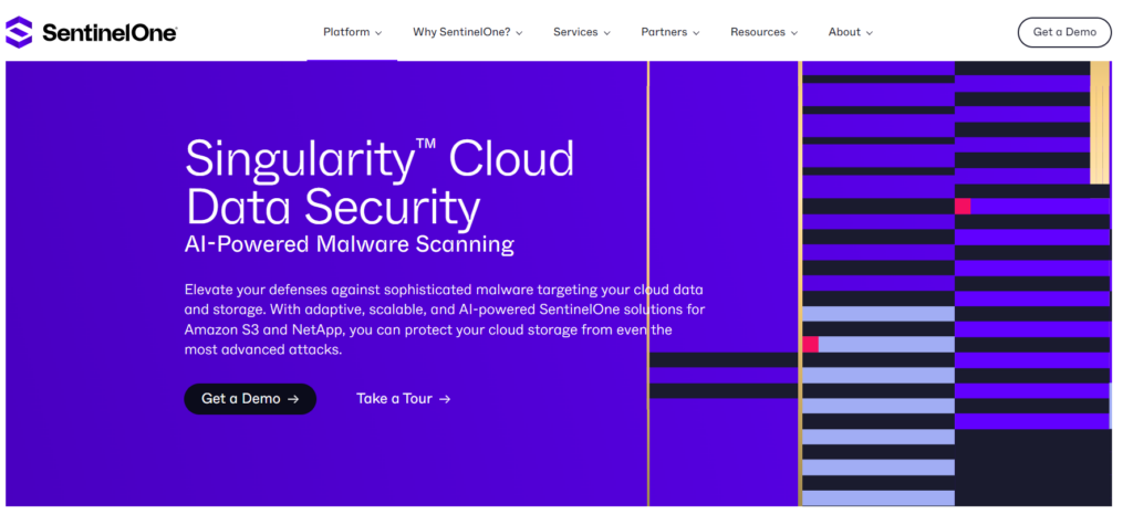 Defensive cyber security - Singularity Cloud Data Security | SentinelOne