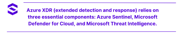 Azure XDR - Components of Azure XDR | SentinelOne