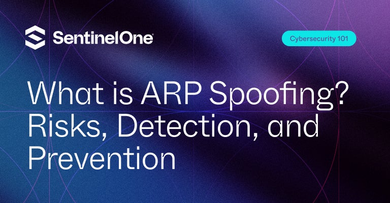 ARP Spoofing - Featured Image | SentinelOne