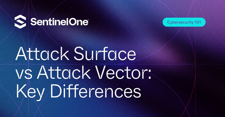 Attack Surface vs Attack Vector - Featured Image | SentinelOne