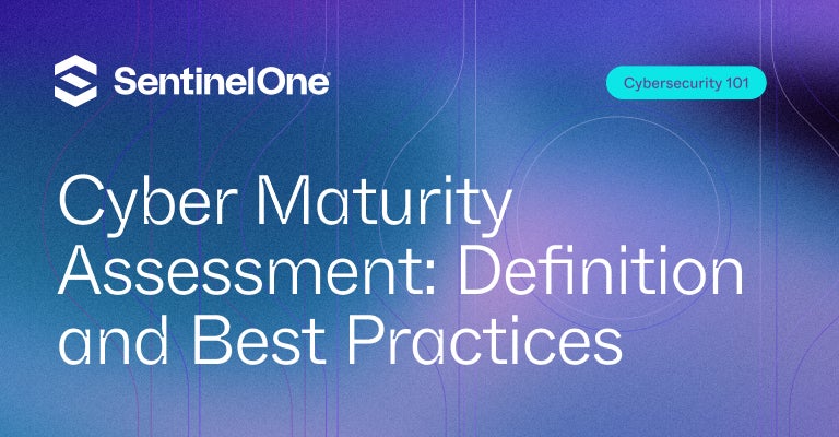 Cyber Maturity Assessment - Featured Image | SentinelOne