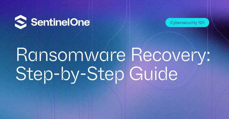 Ransomware Recovery - Featured Image | SentinelOne