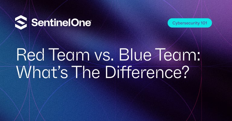 Red Team vs Blue Team - Featured Image | SentinelOne