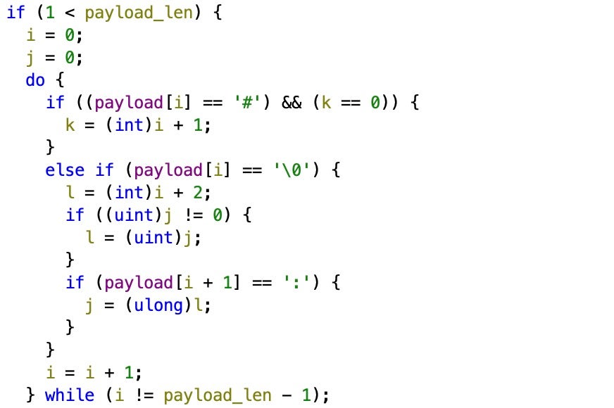 SaveAndExec function parses the received script for embedded commands