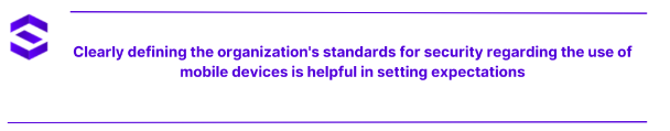 Mobile Device Security - The Role of Organizations in Mobile Security | SentinelOne