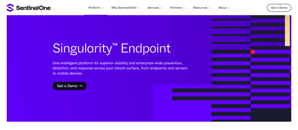 EDR solutions - SentinelOne Singularity Endpoint | SentinelOne