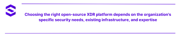 Opensource XDR - Choosing the right open-source XDR | SentinelOne