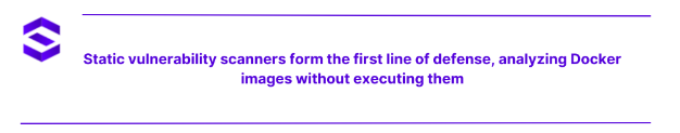 Docker Container Security Scanner - Static Vulnerability Scanners | SentinelOne
