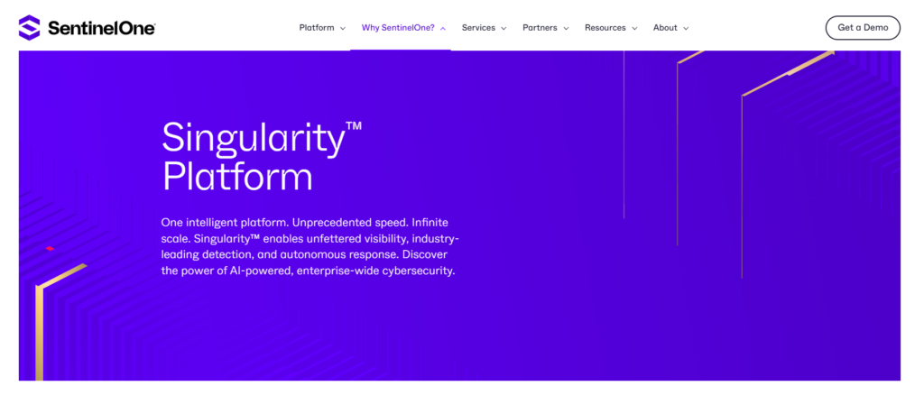 CI CD security tools - SentinelOne Singularity™ Platform | SentinelOne